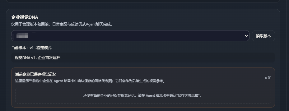 保存的是视觉规则，不是某一张图